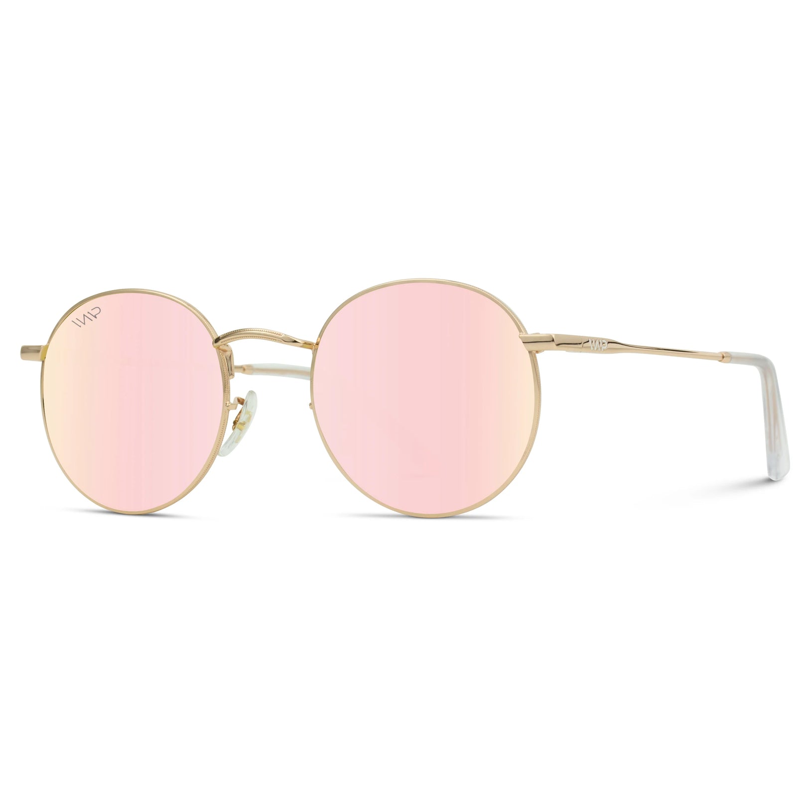 Nevada- Gold Frame/Pink Lens