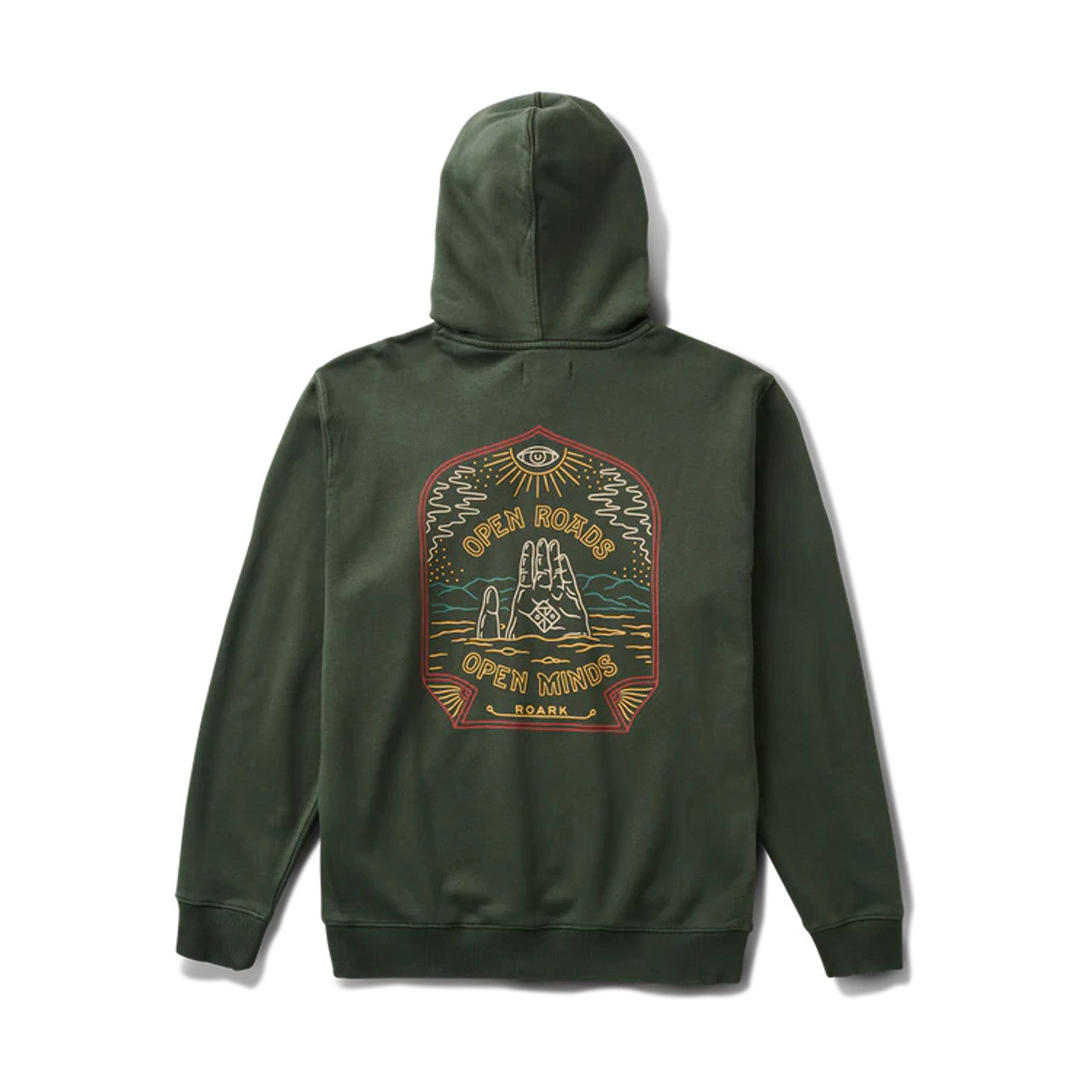 Orom Fleece Hoodie - Dark Military
