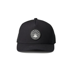 Station Trucker Snapback Hat  - Black