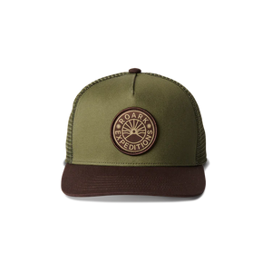 Station Trucker Snapback Hat - Dark Military
