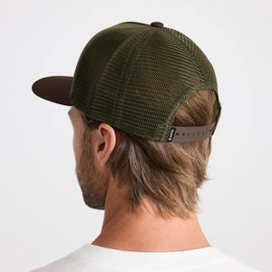 Station Trucker Snapback Hat - Dark Military