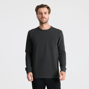 Well Worn Thermal Long Sleeve - Onyx
