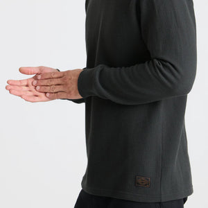 Well Worn Thermal Long Sleeve - Onyx