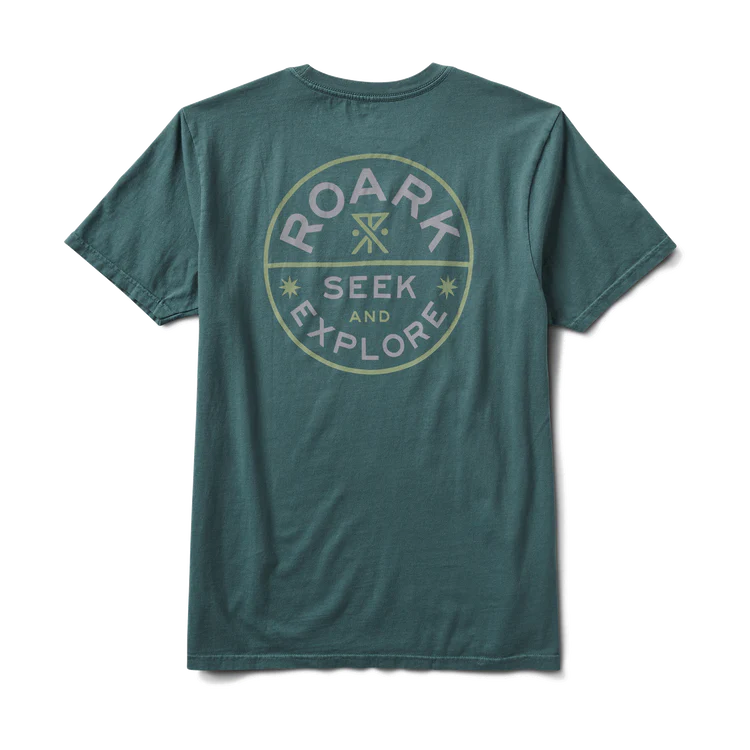 Seek & Explore Signet Premium Tee - Forest