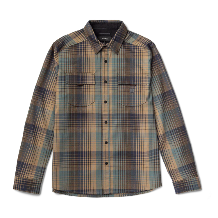Diablo Long Sleeve Flannel - Khaki
