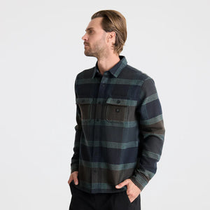 Nordsman Long Sleeve Flannel - Deep Navy