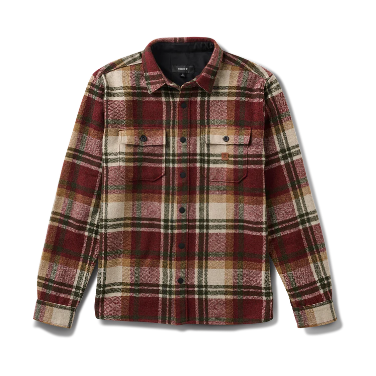 Nordsman Long Sleeve Flannel - Sangria