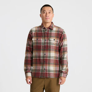 Nordsman Long Sleeve Flannel - Sangria