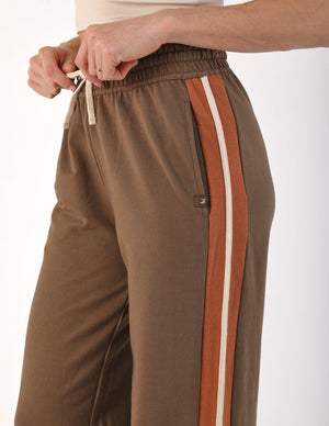 Retro Straight Leg Sweatpant: Chocolate/Cinnamon/Oatmilk/Latte