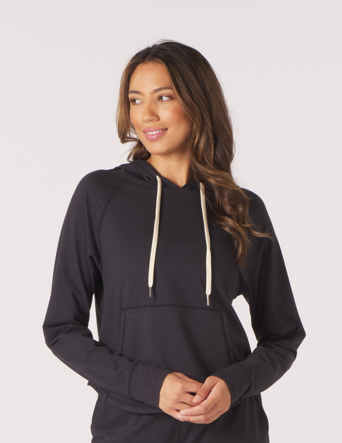 Rocky Hoodie- Black Marble