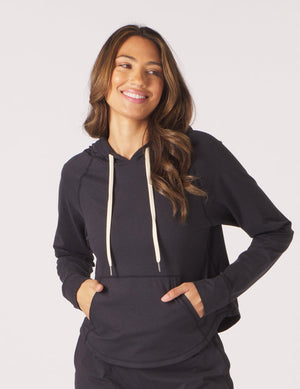 Rocky Hoodie- Black Marble