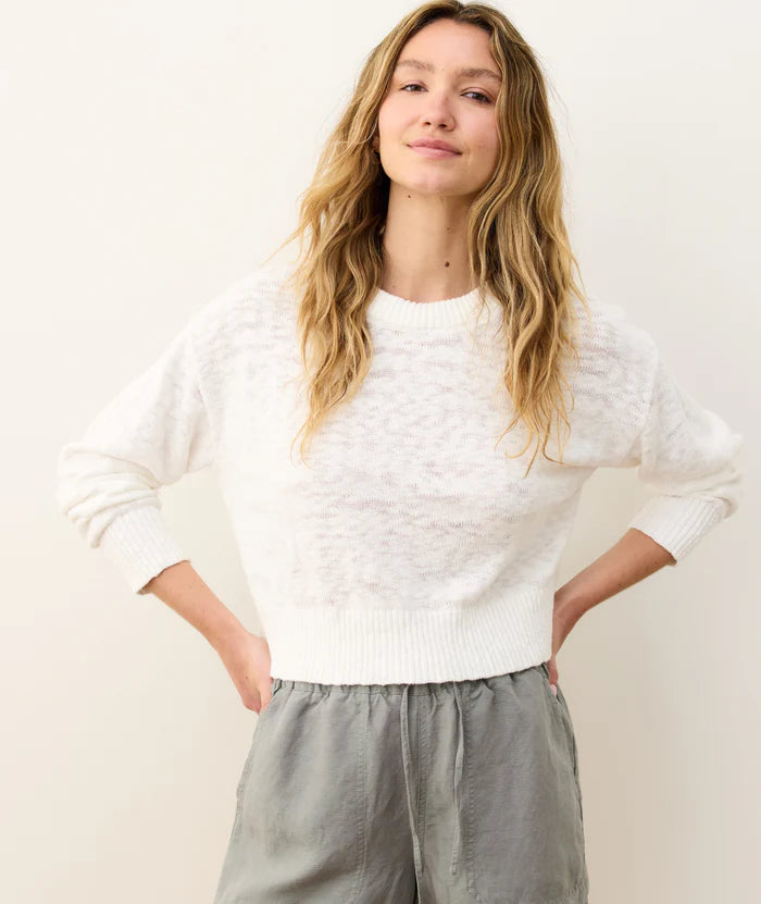 Seabreeze Crewneck Sweater - Cream