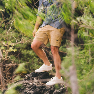 Quonset Camp Shorts - British Khaki