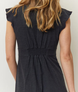 Camila Midi Dress - Black