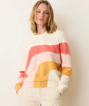 Vintage Terry Sweatshirt - Warm Wave