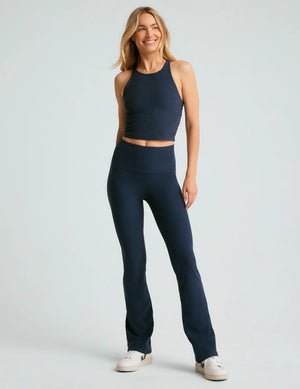 Spacedy Practice High Waisted Bootcut Pant - Nocturnal Navy