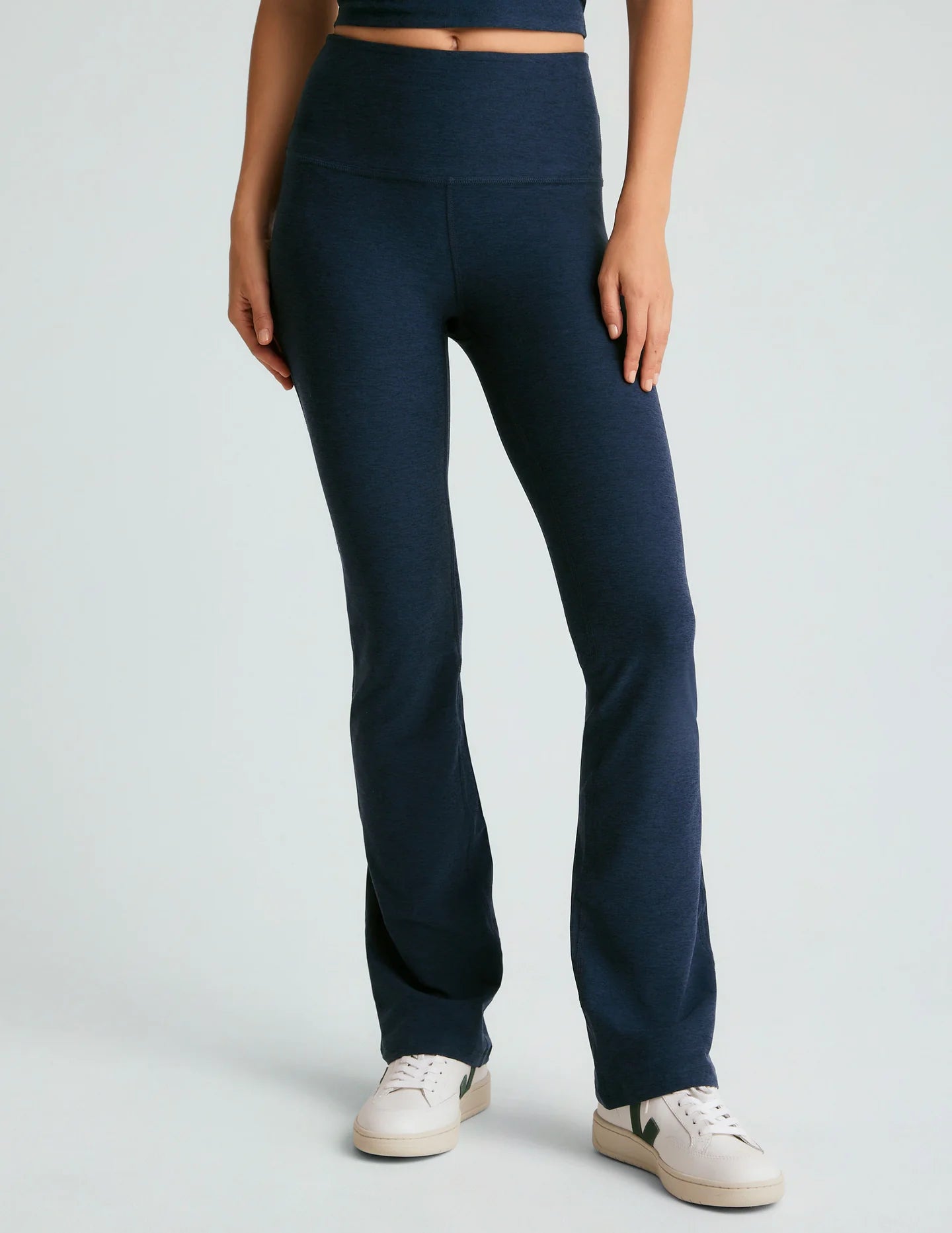 Spacedy Practice High Waisted Bootcut Pant - Nocturnal Navy