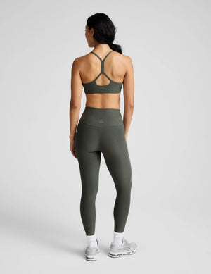 Spacedye Caught In The Midi High Waisted Legging - Dusty Forest