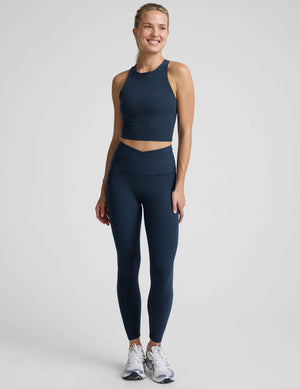 Spacedye Refocus Cropped Tank - Nocturnal Navy
