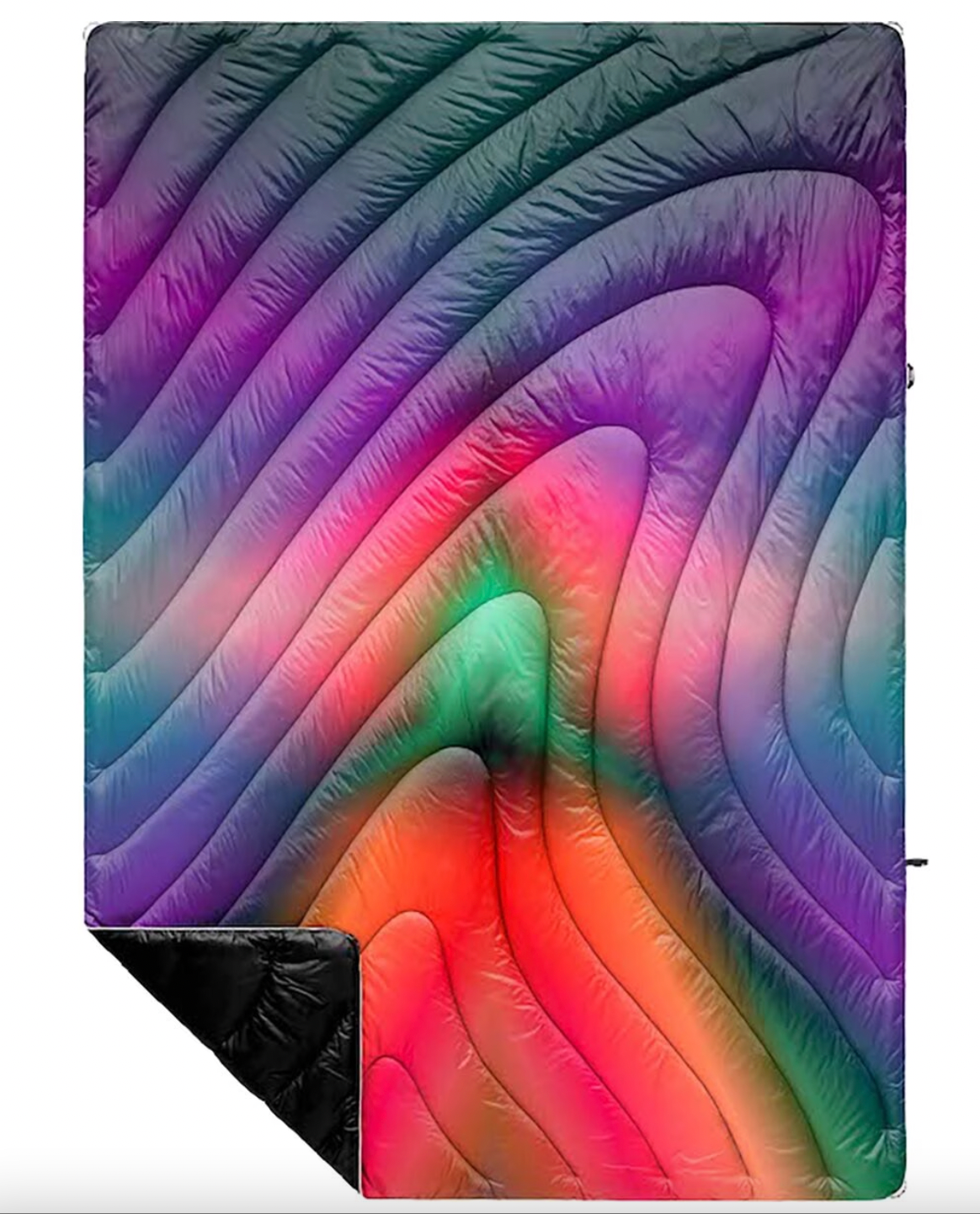 Original Puffy Blanket - Aurora Field