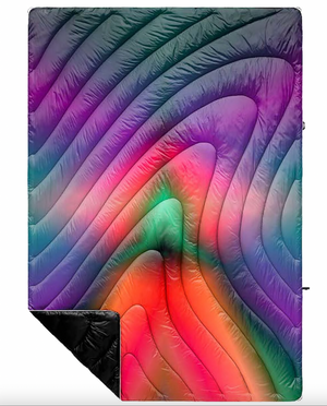 Original Puffy Blanket - Aurora Field