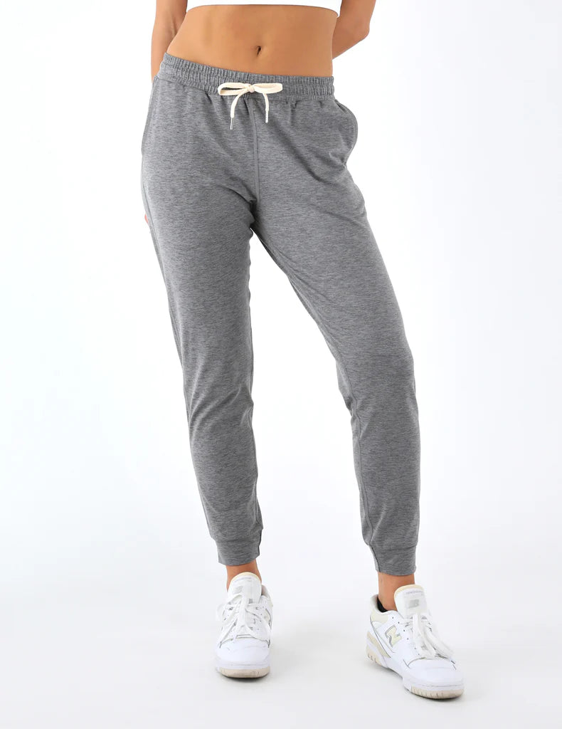 Serene Jogger: Ash Grey Marble