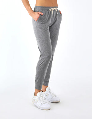 Serene Jogger: Ash Grey Marble