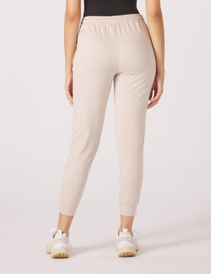 Serene Jogger - Oatmilk Marble