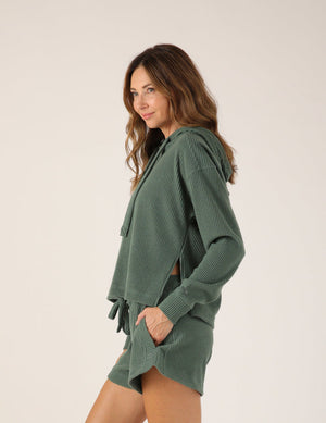 Valley Hoodie: Smoky Basil