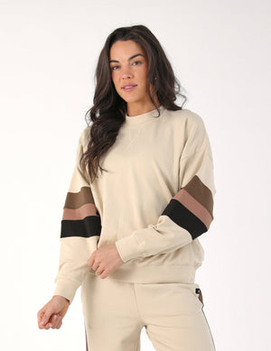 Vintage Oversized Crew: Oatmilk/Chocolate/Latte/Black