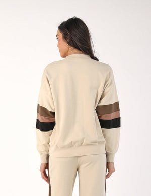 Vintage Oversized Crew: Oatmilk/Chocolate/Latte/Black