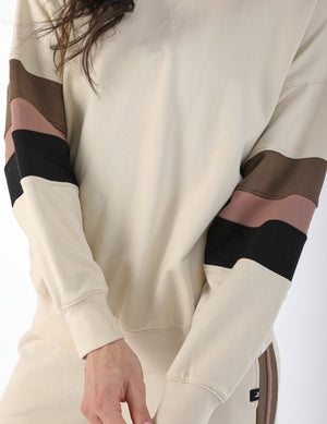 Vintage Oversized Crew: Oatmilk/Chocolate/Latte/Black