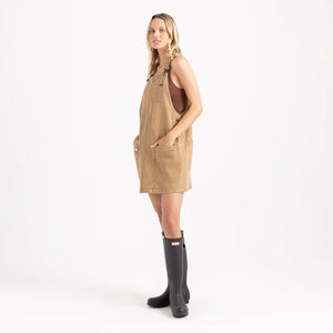 HWY 1 Overall Dress - Otter
