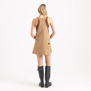 HWY 1 Overall Dress - Otter