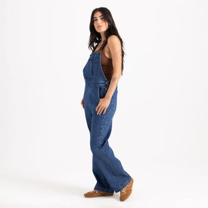 HWY 1 Overall Jumpsuit - Indigo