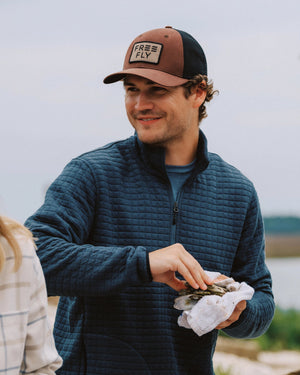 Wave Trucker Hat - Chestnut