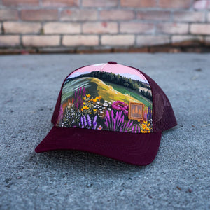 Wildflower Field Unisex Trucker