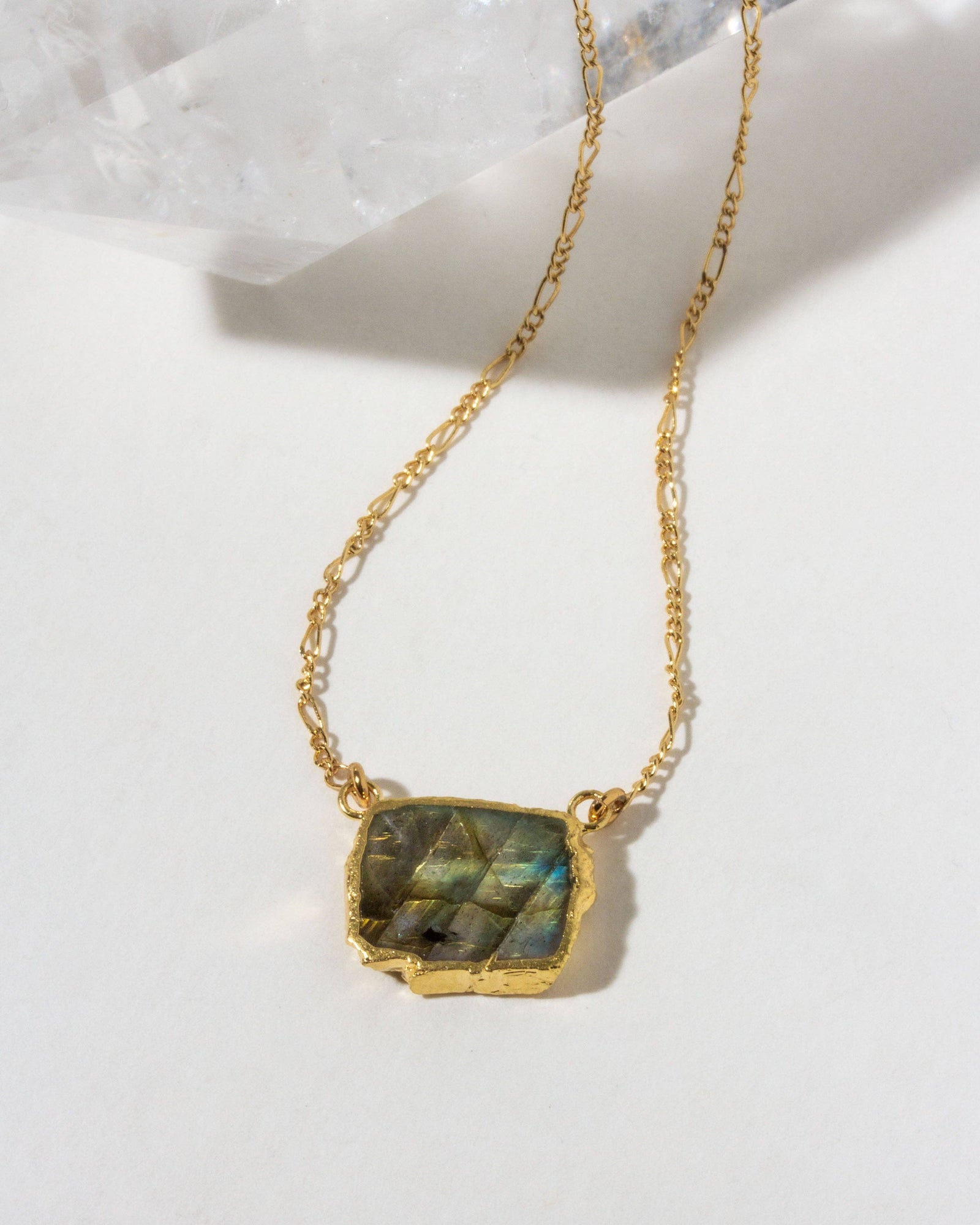 Wild & Grounded Necklace- Labradorite