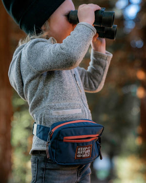 KNW Kids Fanny Pack - Navy/Clay