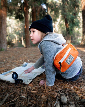 KNW Kids Fanny Pack - Moss/Clay
