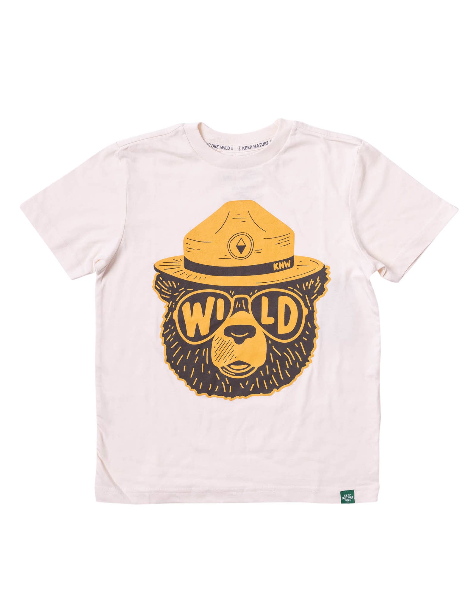 Wildbear Youth Tee - Natural