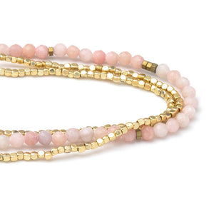 Delicate Stone Bracelet: Pink Opal/Stone of Renewal