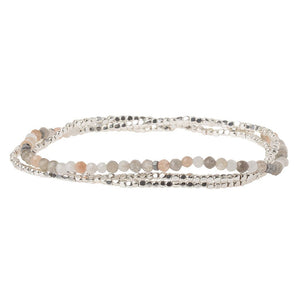 Delicate Stone Bracelet: Moonstone/Stone of Balance