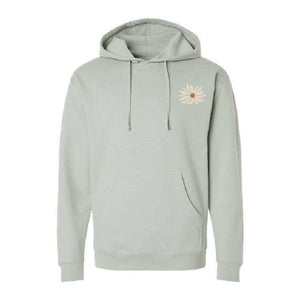 In Full Bloom Unisex Hoodie - Dusty Sage