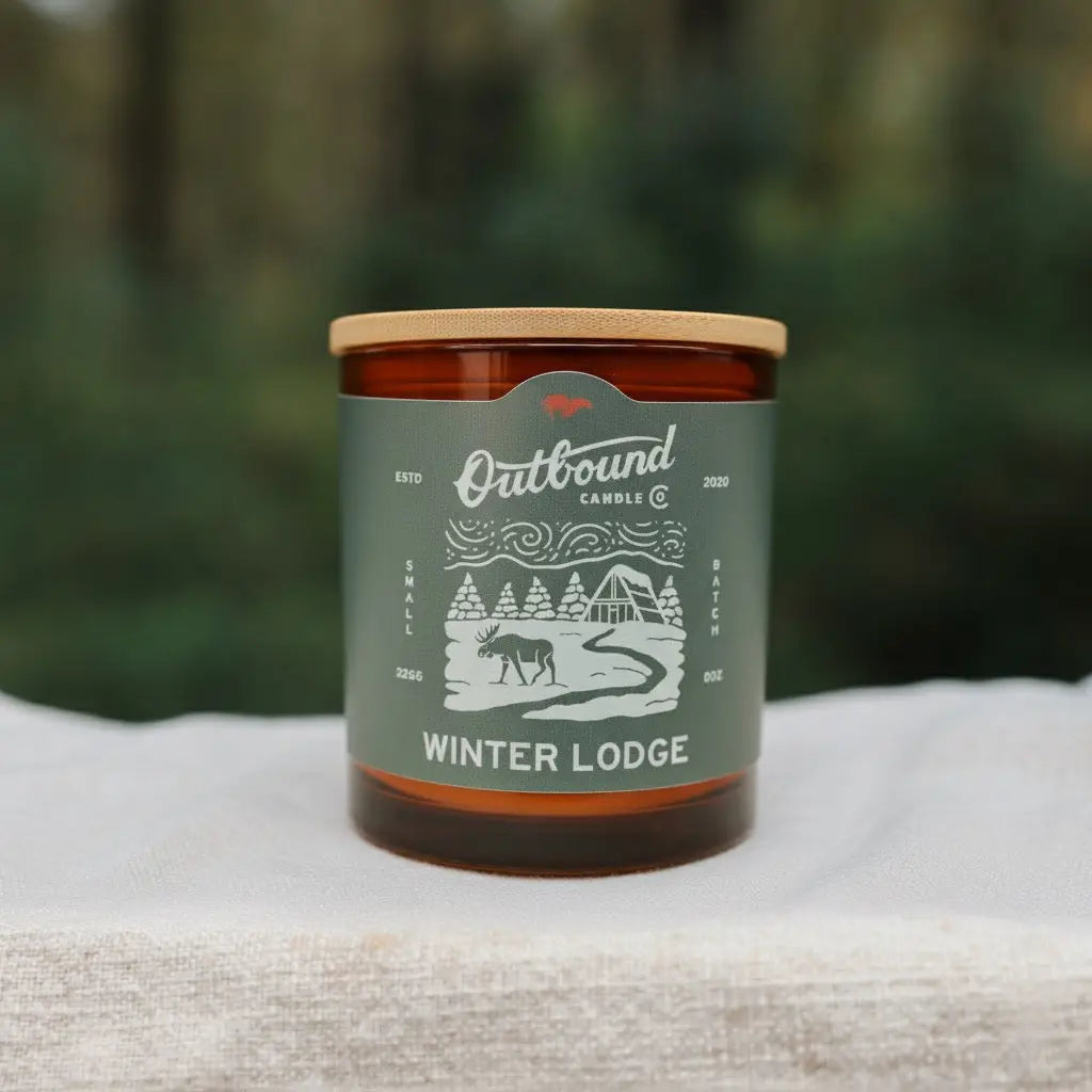 Winter Lodge Candle