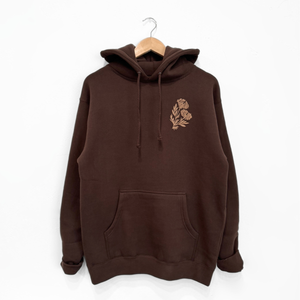 Wild Field Unisex Hoodie - Brown