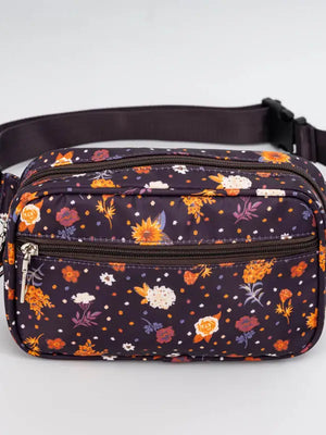 Belt Bag - Plum Floral