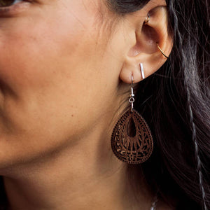 Shaftsbury Wooden Earrings