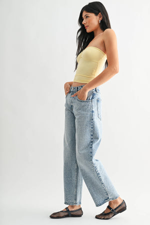 Barrel Jean - Light Wash