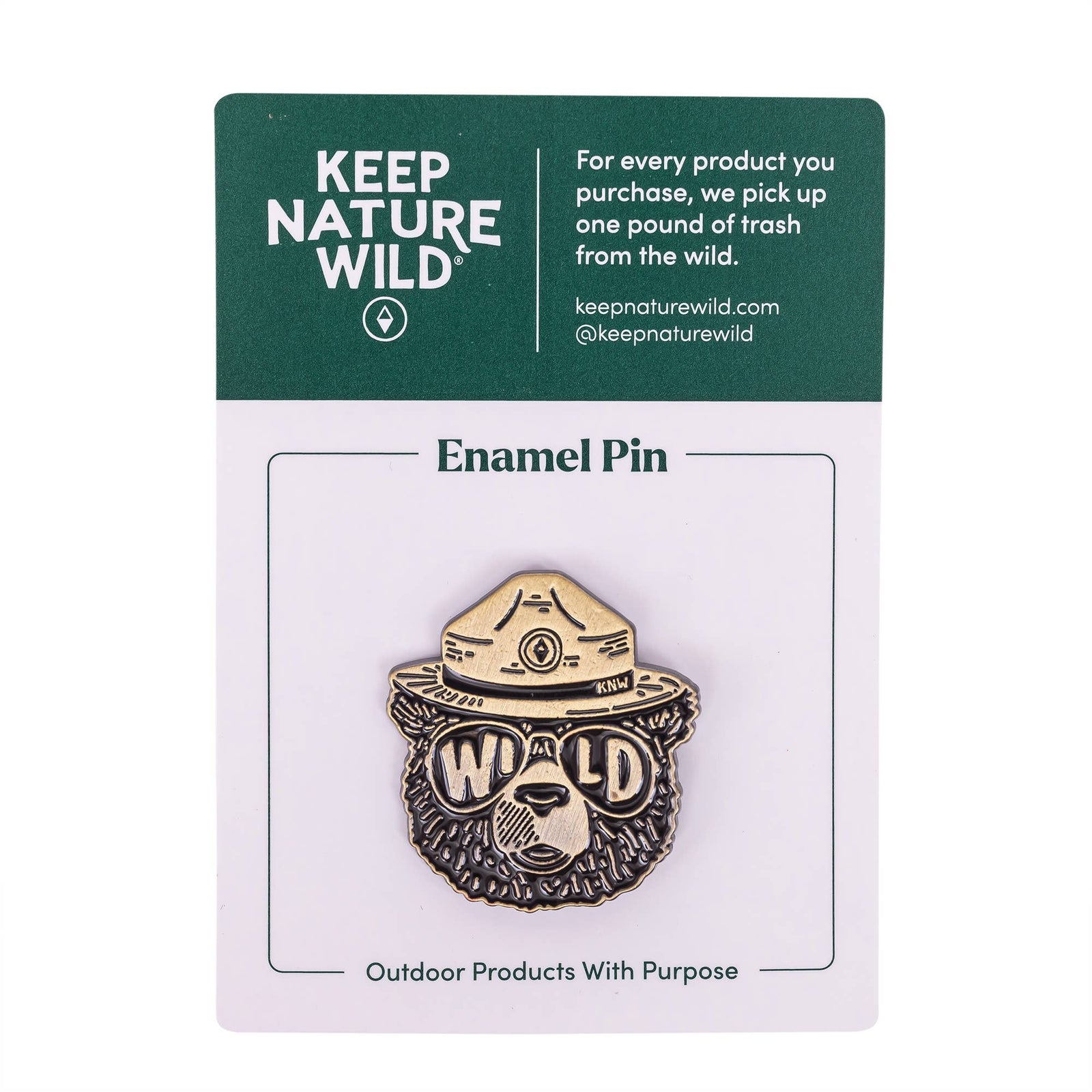 Wildbear Enamel Pin